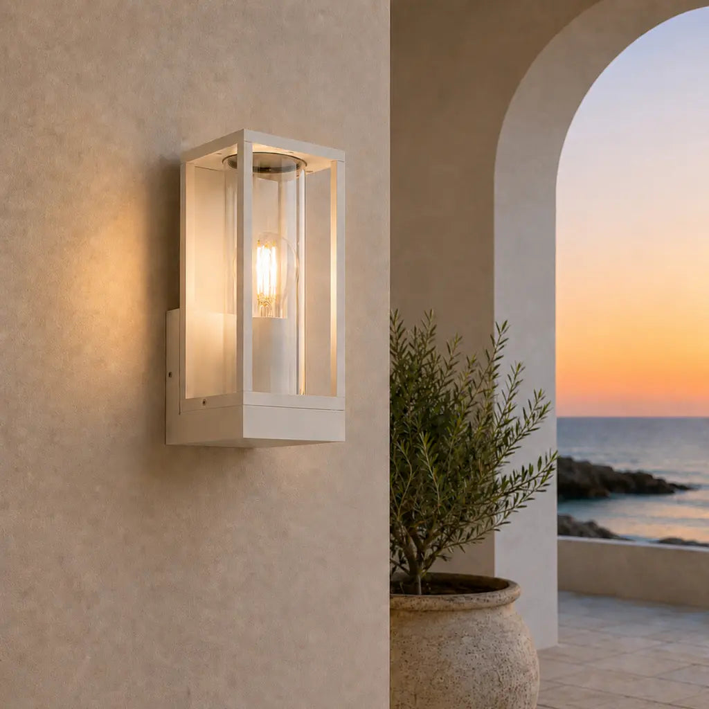 BELMIN Exterior Wall Light - White
