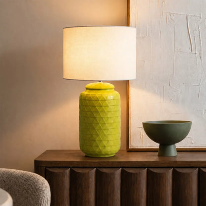 HESHI Table Lamp -Green/White