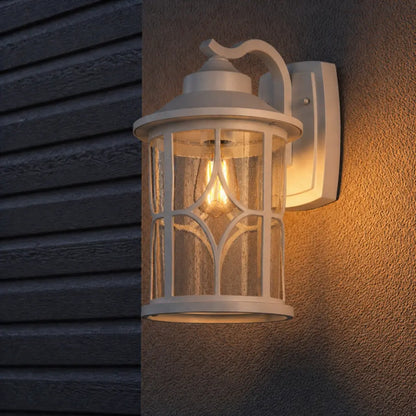 LENORE Exterior LED Wall Light Large- White