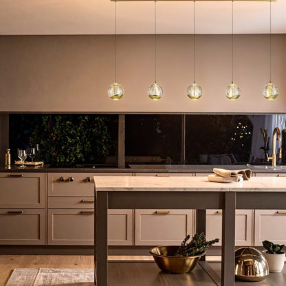SEGOVIA 5 LED BAR Pendant Light - Gold