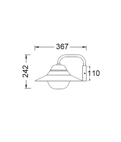 SPY: Exterior Matte White with Frosted Diffuser Wall Lights IP44