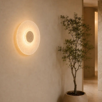 TAVIA LED Wall Light - Beige/Frost