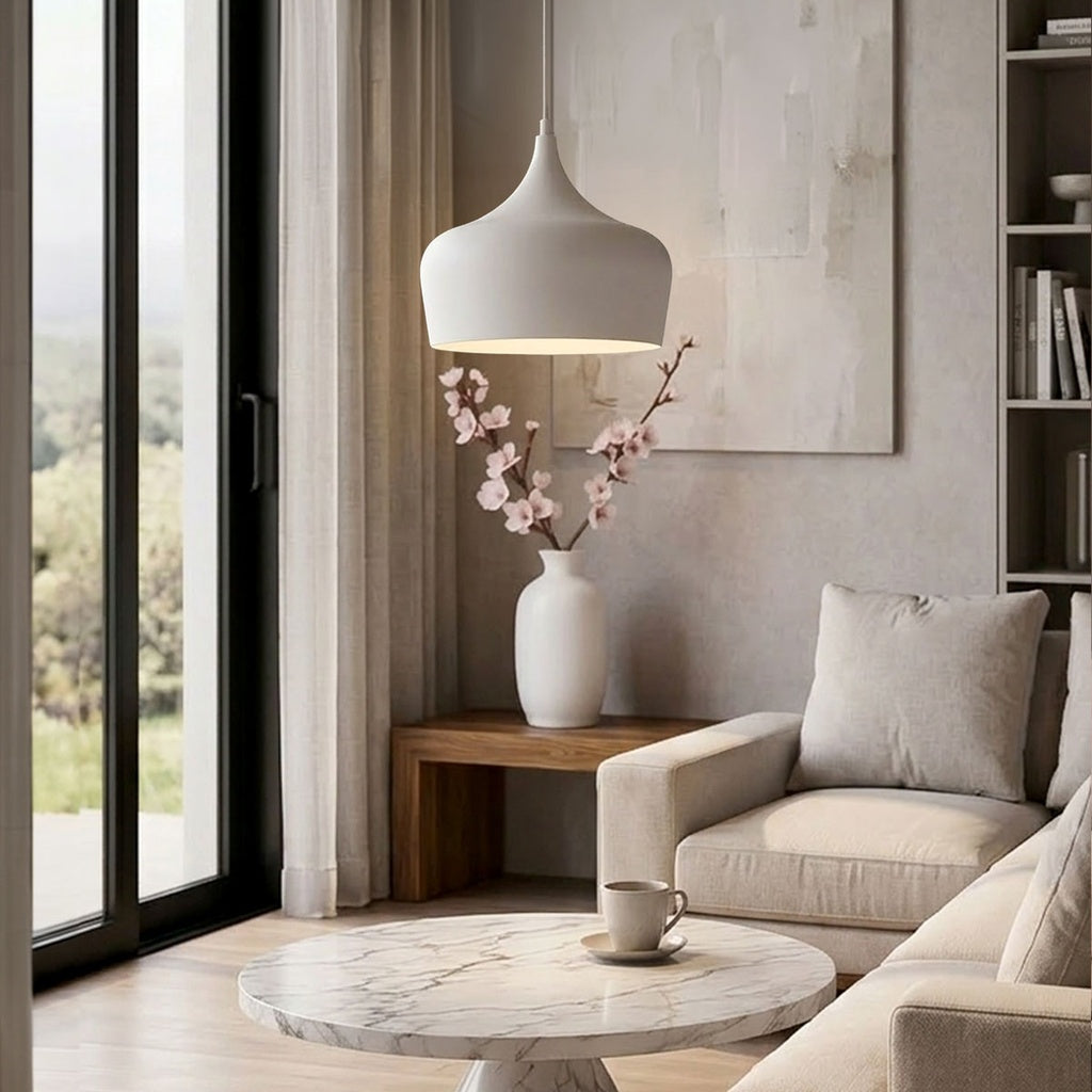 POLK 30CM Pendant Light –White