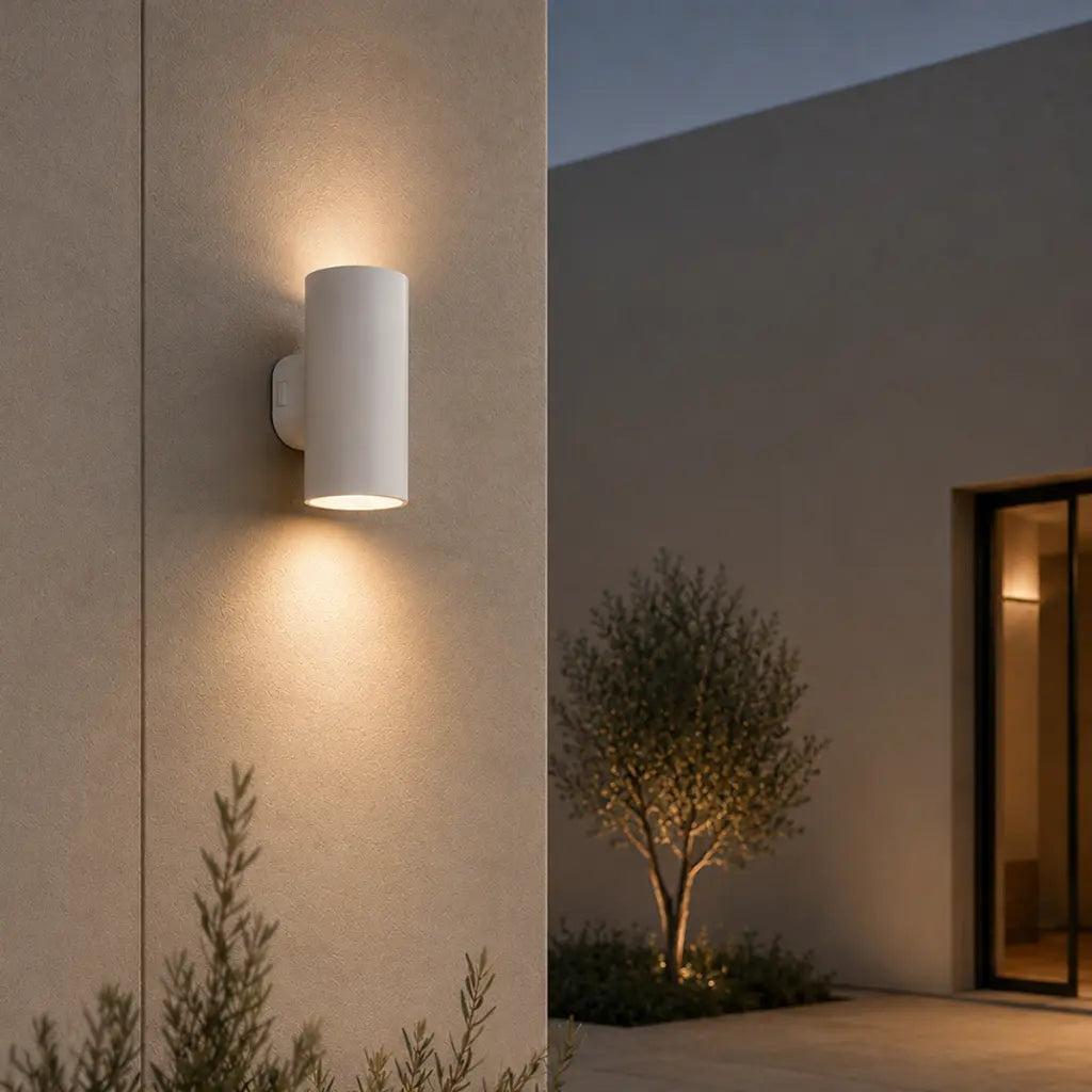 STINA Up-Down Exterior LED Wall Light - White