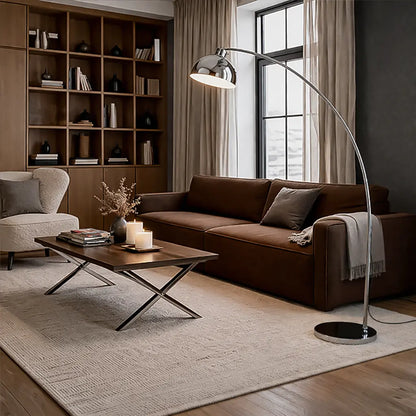BEXLEY Floor Lamp - Chrome