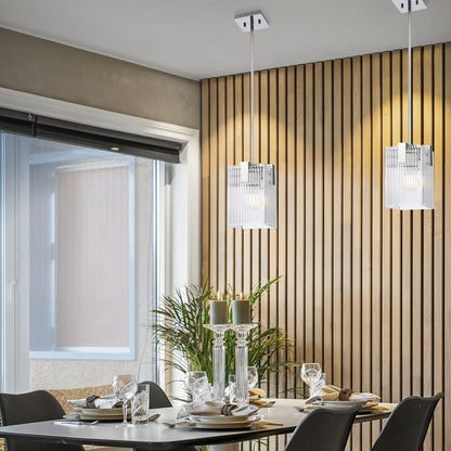 PELION 1 LED Pendant Light - Chrome