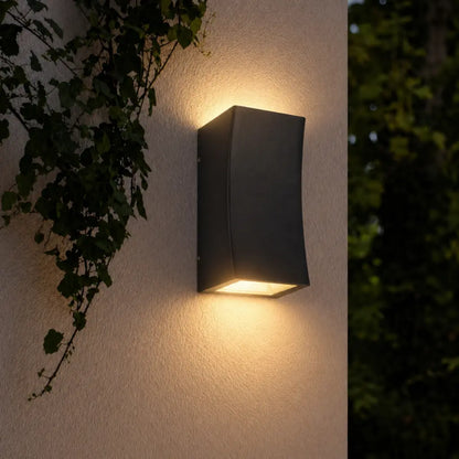 DASH Up-Down Exterior LED Wall Light - Black
