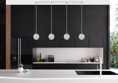 ONETA 4 Pendant Light – White