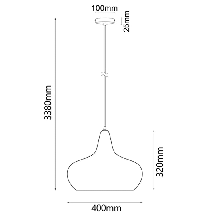 LIGNA: Retro Wine Glass Replica Wood Pendant Light
