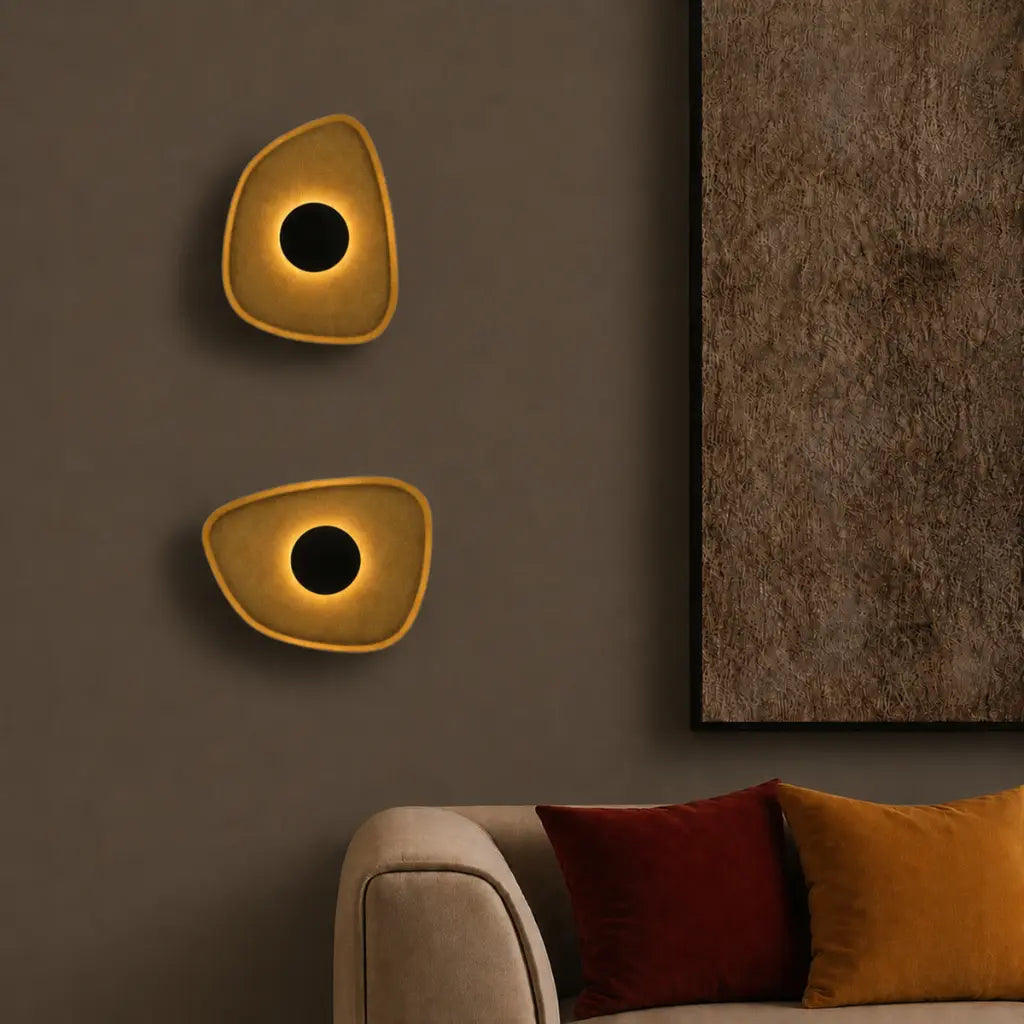 RAXA LED Wall Light - Brown/Black
