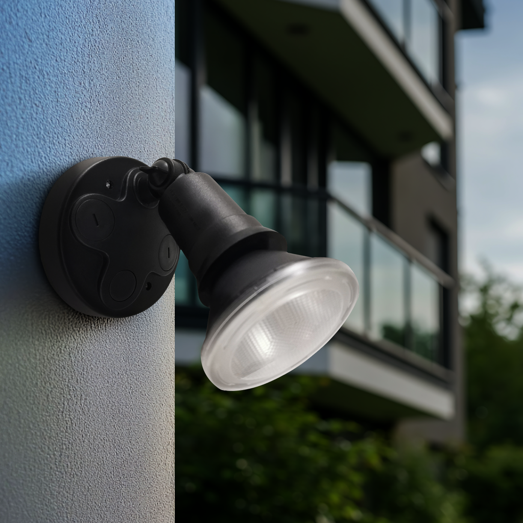 COMET Single Exterior LED Flood Light