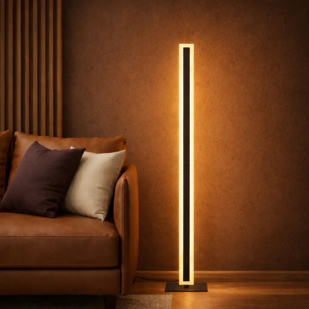 SERANO II LED Floor Lamp - Silver