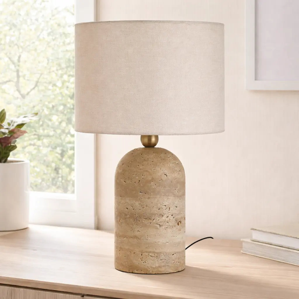 LIVIA Table Lamp - Beige