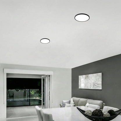 SKY 30CM 24W 3CCT LED Oyster Dimmable Ceiling Light - White