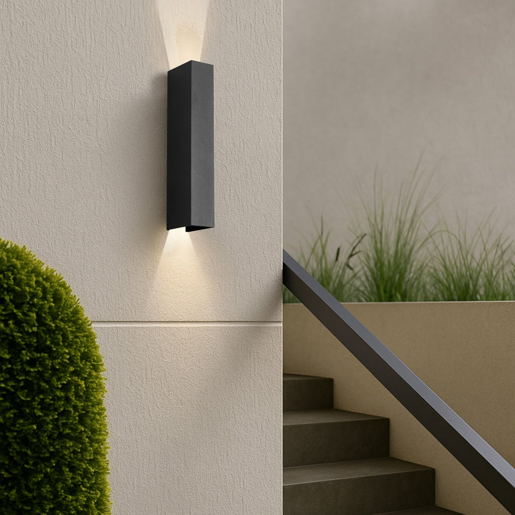 RYLAND Exterior LED Wall Light - Black
