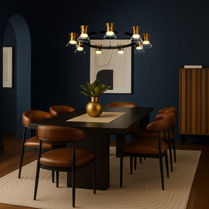 TIPICO 9 LED Pendant Light - Gold