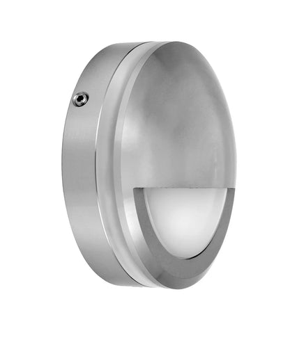 STE: Exterior LED Surface Mounted Eyelid Step Lights IP65 - Titanium 220V AC