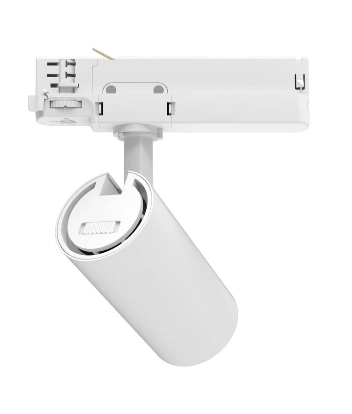 4 Wire 3 Circuit LED Tri-CCT Dimmable Track Head Fitting - White