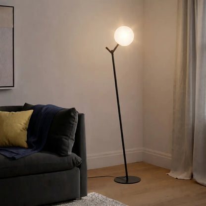 OHH Floor Lamp - Black/Opal Matt
