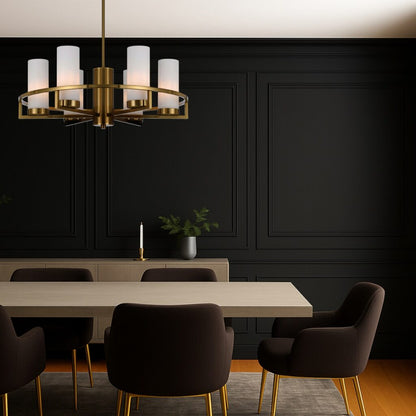 EAMON 6 Pendant Light - Black/Matt