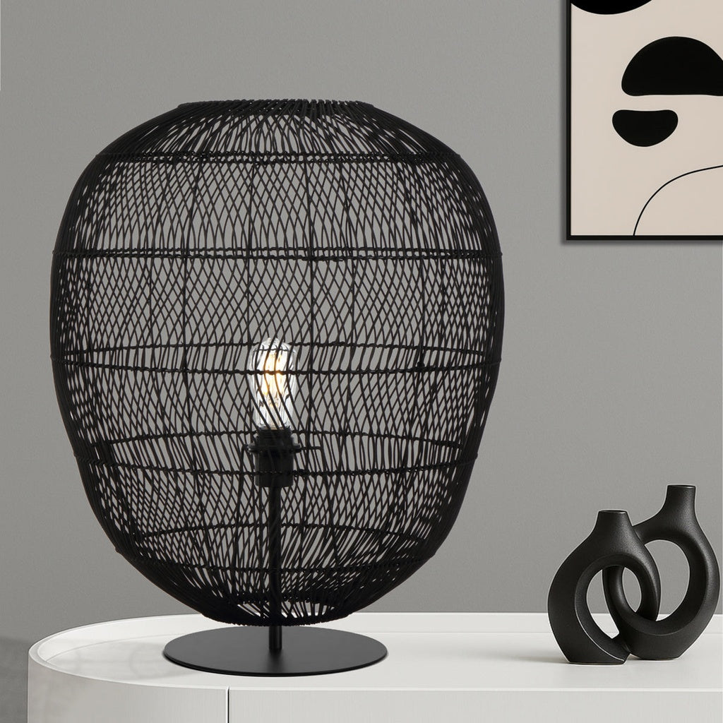 RANA 50CM Table Lamp Large – Black