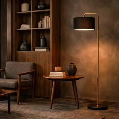 INGRID Floor Lamp -Gold/Black