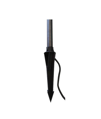 COOLIE: Exterior Coolie Rustic Brass / Matte Black Spike Lights IP54 - Rustic Antique Brass (Solid Brass)