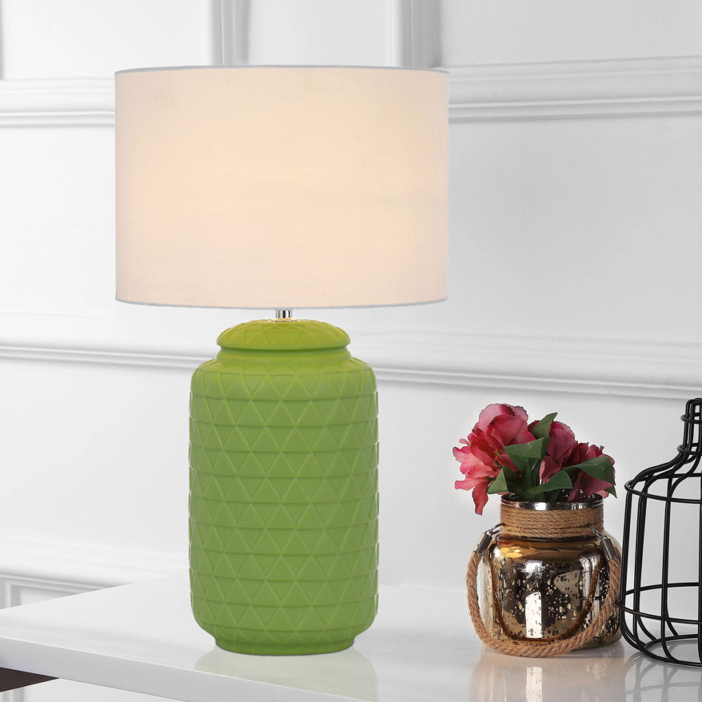 HESHI Table Lamp -Green/White