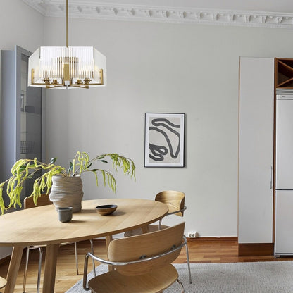 PELION 5 LED Pendant Light - Antique Gold
