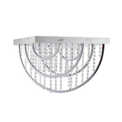 LUXIA 55CM Pendant Light Square - Chrome