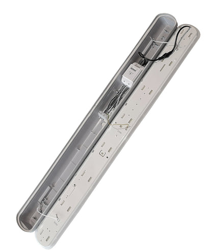 SHIELDTRI: Exterior LED Waterproof Dual Power & Tri-CCT Battens IP65 IK08 - 9W / 18W