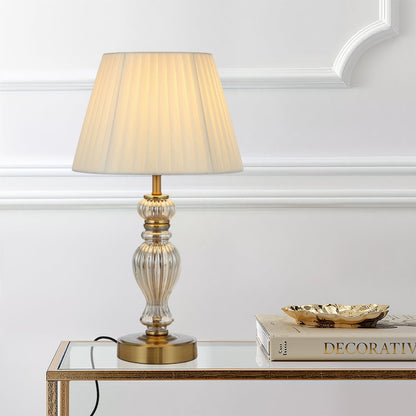 CADIZ Table Lamp - Antique Gold/Cream