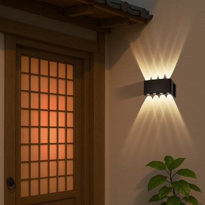 EYVOR 8 LED Wall Light - Black