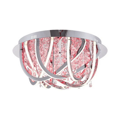 LUXIA 45CM Pendant Light Round - Chrome