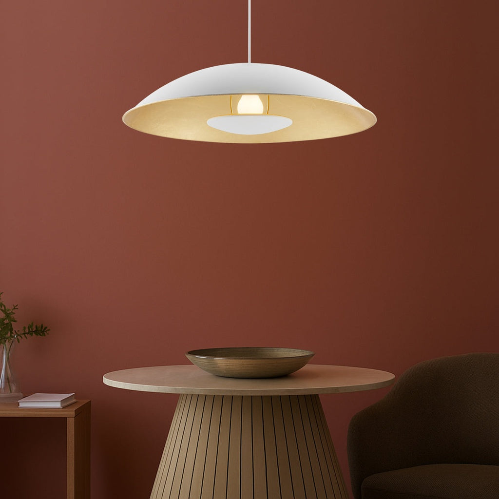 DAXIA 60CM Pendant Light Small - White/Gold