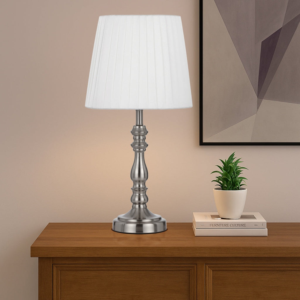 VIDA Table Lamp - Nickel