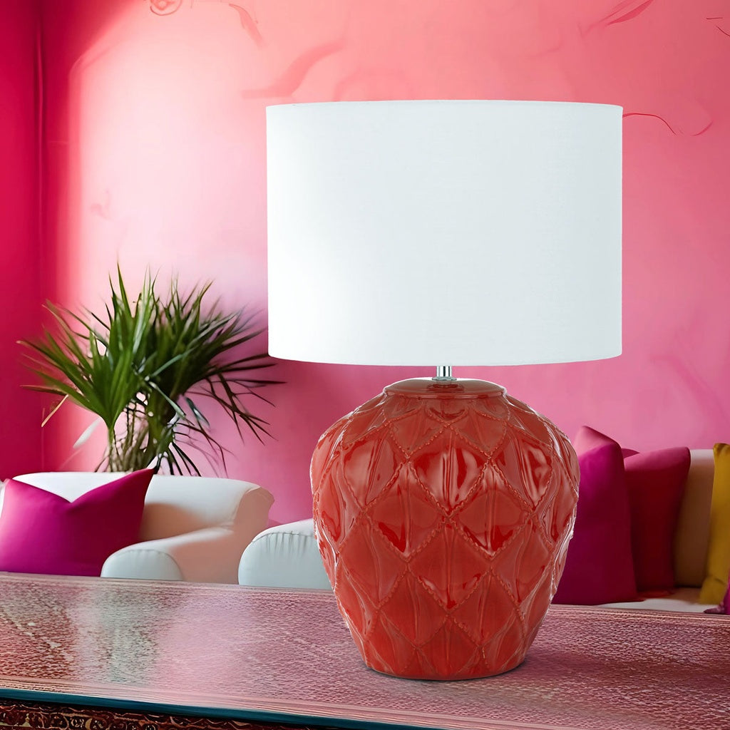 DIAZ Table Lamp - Red