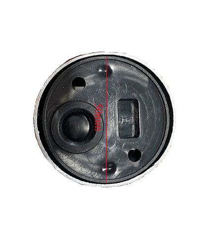SKOPA: Exterior Glass Diffuser Flat Top Cone Surface Mounted Wall Lights IP44 - Copper