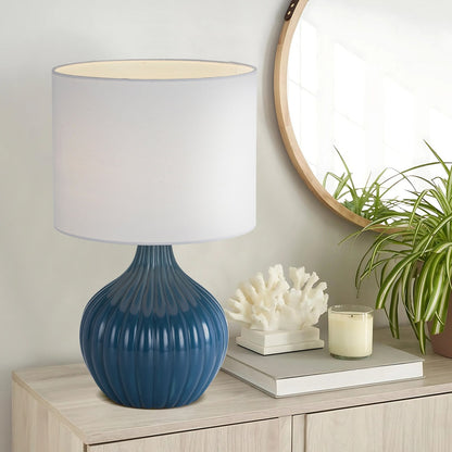 NORD Ceramic Table Lamp - Blue