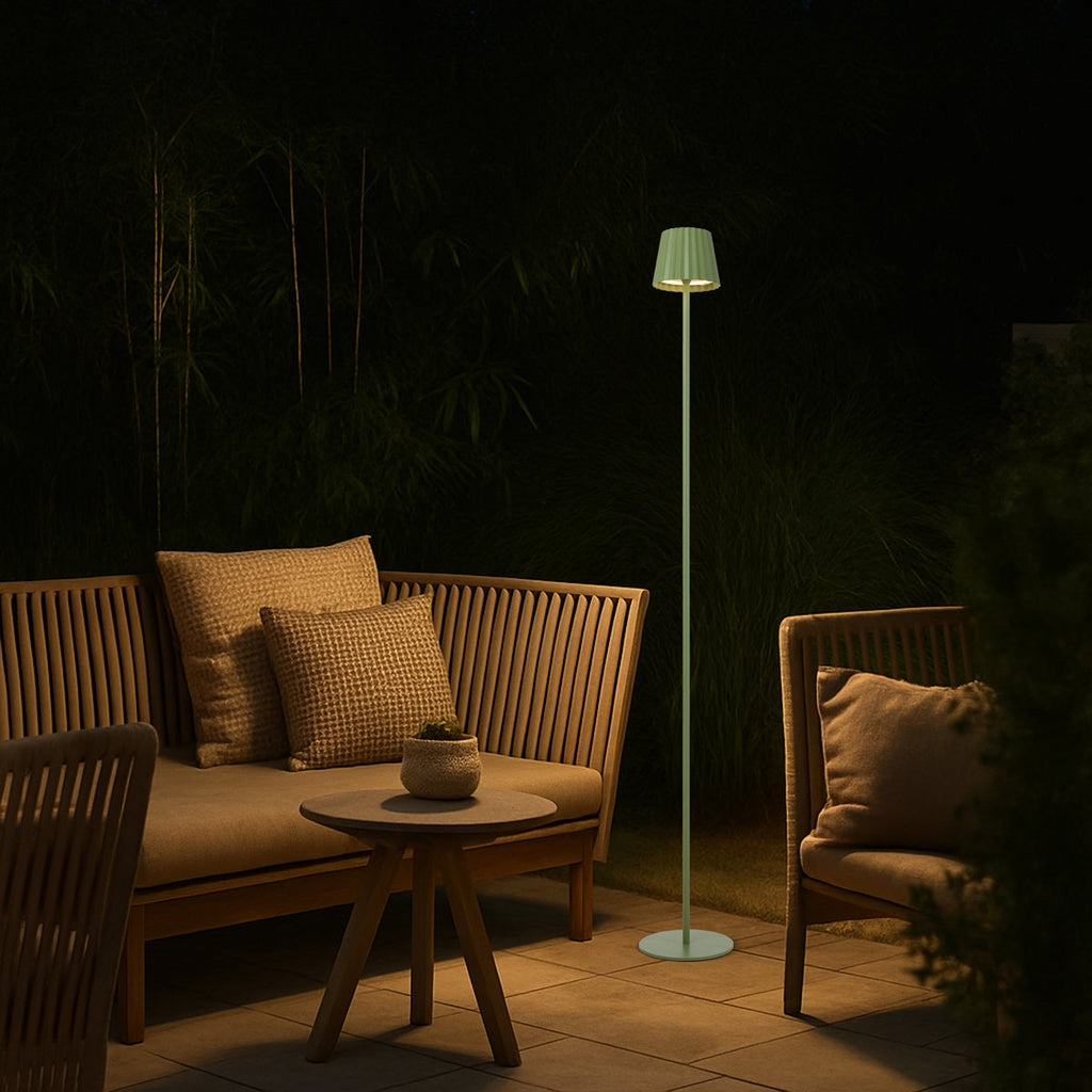 MINDY LED Rechargeable Floor Lamp - Green