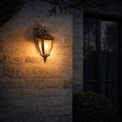 DELFINO Exterior Wall Light - Gold