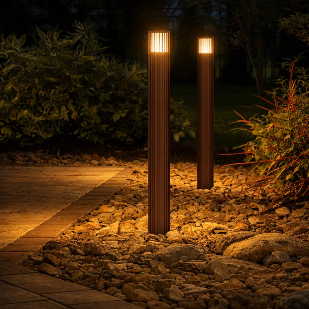 CASHEL Exterior Bollard Light - Corten