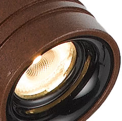 RILTO 24V Exterior LED Spike Spotlight - Corten