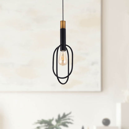 MARVIN Pendant Light Oval - Black