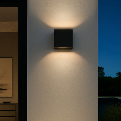 FLIP Exterior LED Wall Light - Black