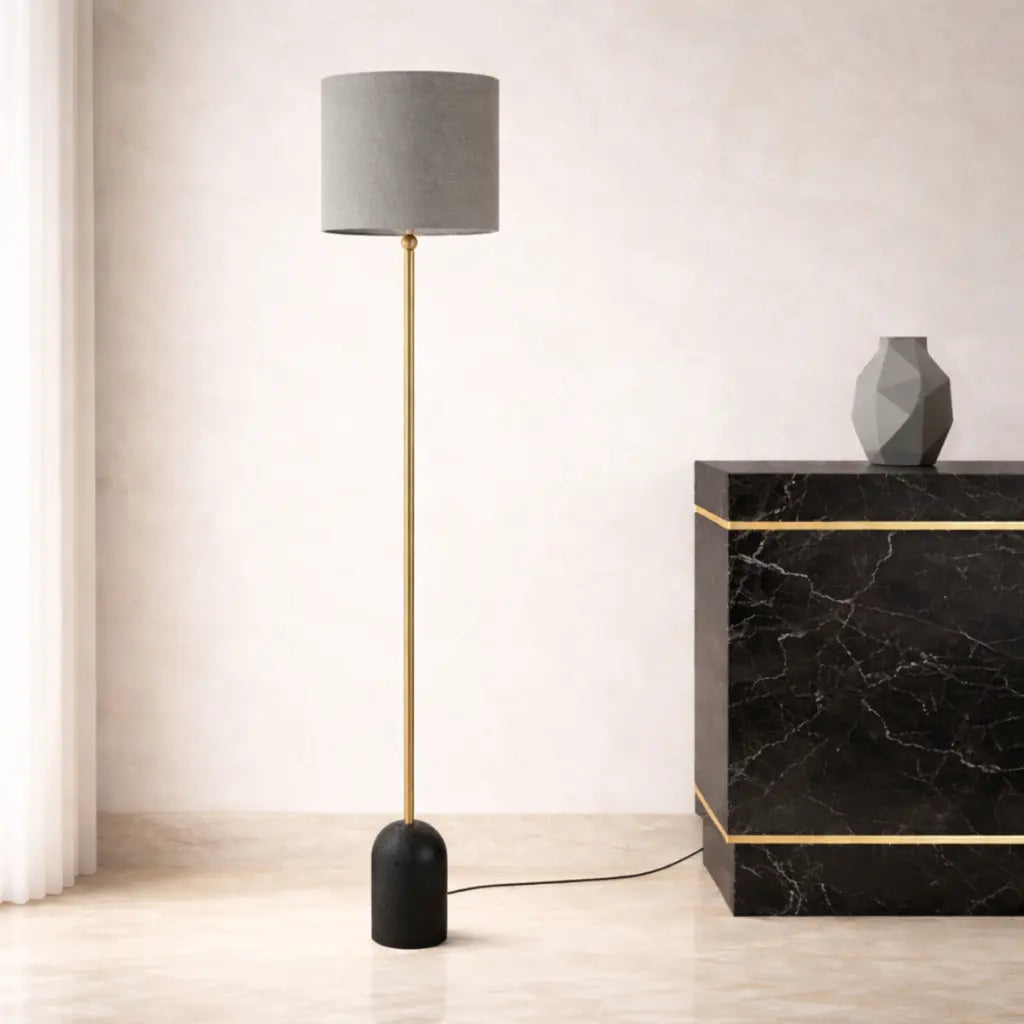 LIVIA Floor Lamp - Black