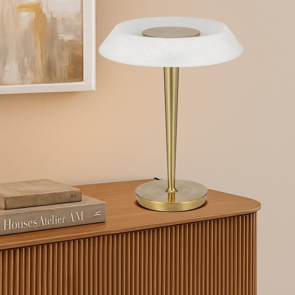 TEATRO LED Table Lamp - Antique Gold
