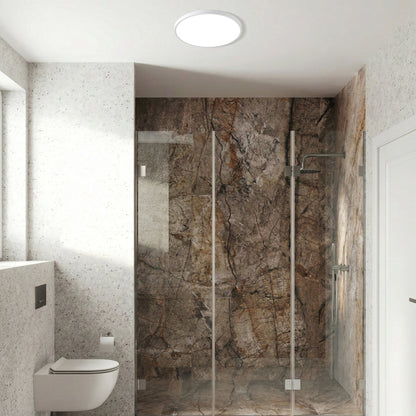 SKY 40CM 32W 3CCT LED Oyster Dimmable Ceiling Light - White