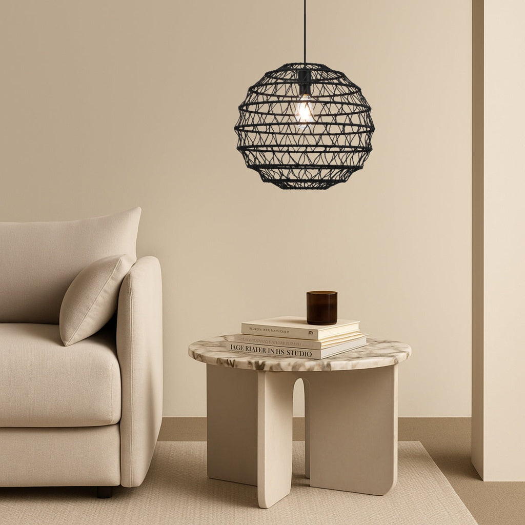 IVALO 45CM Pendant Light Small - Black