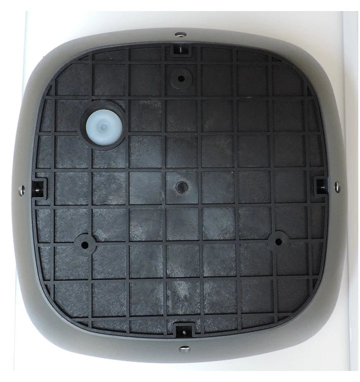 DOCCIA: Exterior LED Round Wall / Ceiling Lights IP65 - Dark Grey